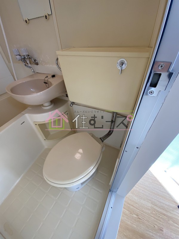 ハイツワールド ベランダ