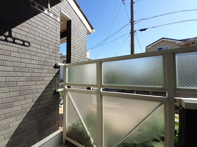 ストレリチア・オ－ガスタ ベランダ