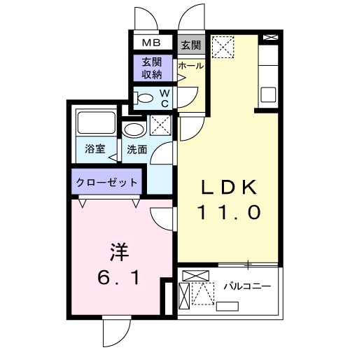 ベリーブロッサム 間取り