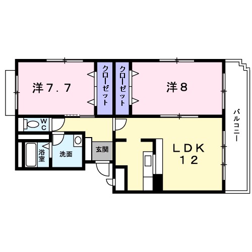 フォレスタフィウ－メ 間取り