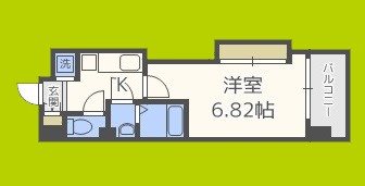 Luxe難波西Ⅱ 間取り