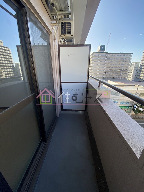 フローライト新大阪 ベランダ