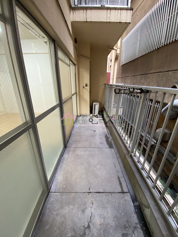 HM新町1st ベランダ