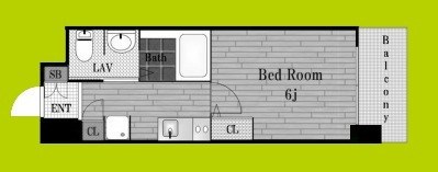 ブリリアント大阪西 間取り