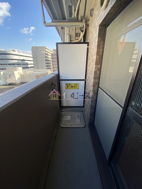 リーガル西長堀 ベランダ