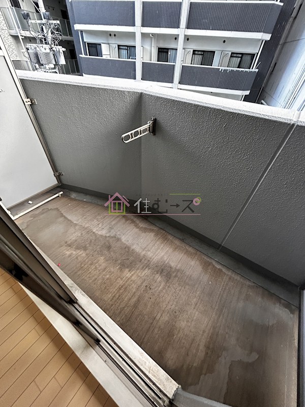 エステムプラザ難波WESTリバークロス ベランダ