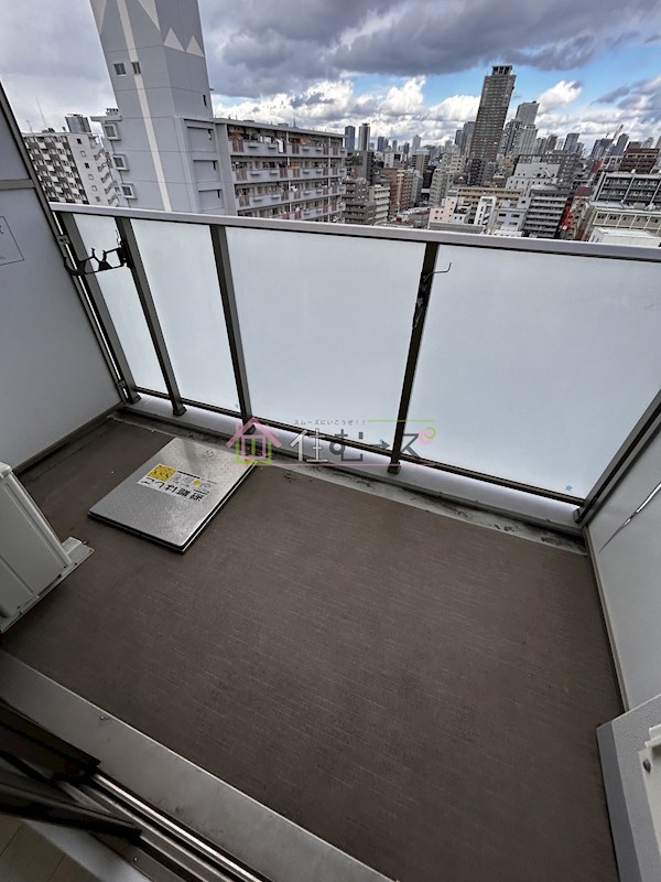 エスリード難波レジデンス ベランダ