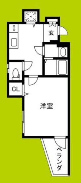 ララプレイス難波シエール 間取り