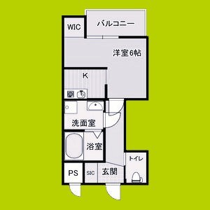 カーサフォルトゥナート堺石津駅前 間取り