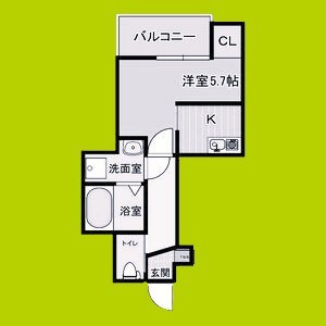 カーサフォルトゥナート堺石津駅前 間取り