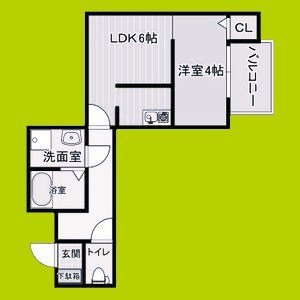 カーサフォルトゥナート堺石津駅前 間取り図