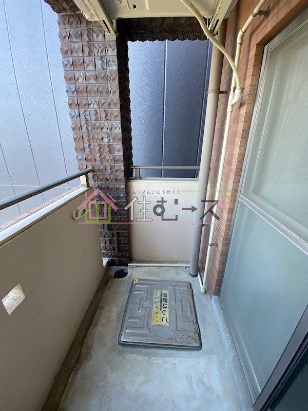 CQレジデンス大阪WEST ベランダ