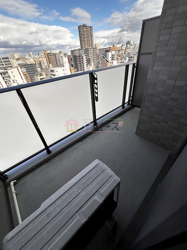 レオンコンフォート難波ブラン ベランダ