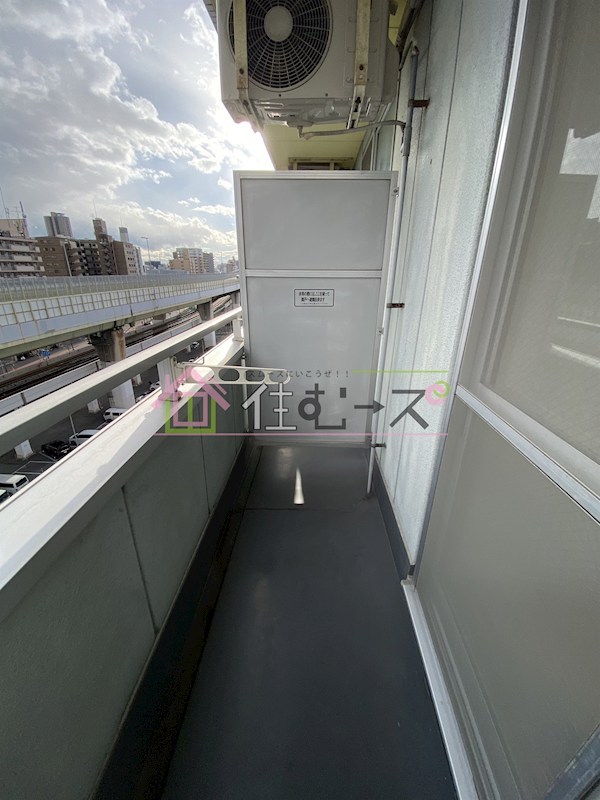 ボンジュール九条南 ベランダ