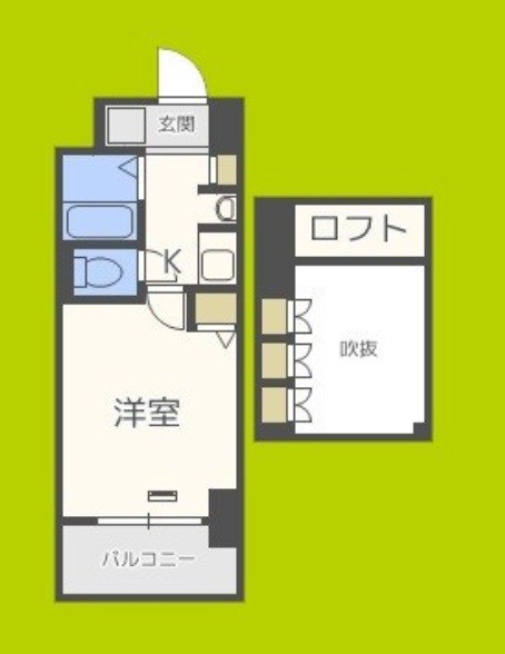 エステムコート難波ミューステージ 間取り