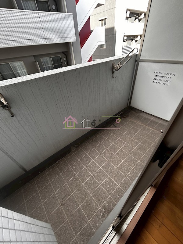 エステムコート難波ミューステージ ベランダ