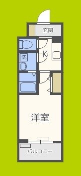 レジュールアッシュ九条 間取り