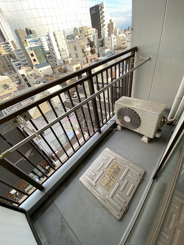 カルムイン西長堀 ベランダ