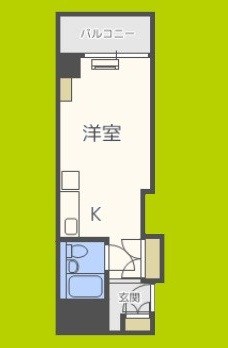 カルムイン西長堀 間取り