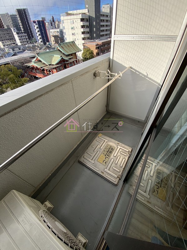 カルムイン西長堀 ベランダ