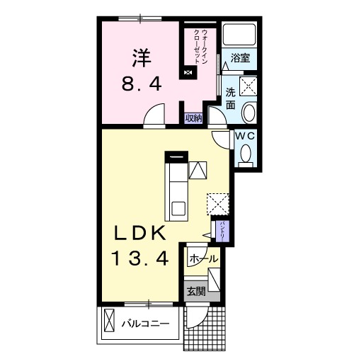 コンフォール鳳 間取り