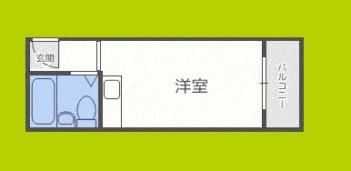 コスモレジデンス玉出 間取り