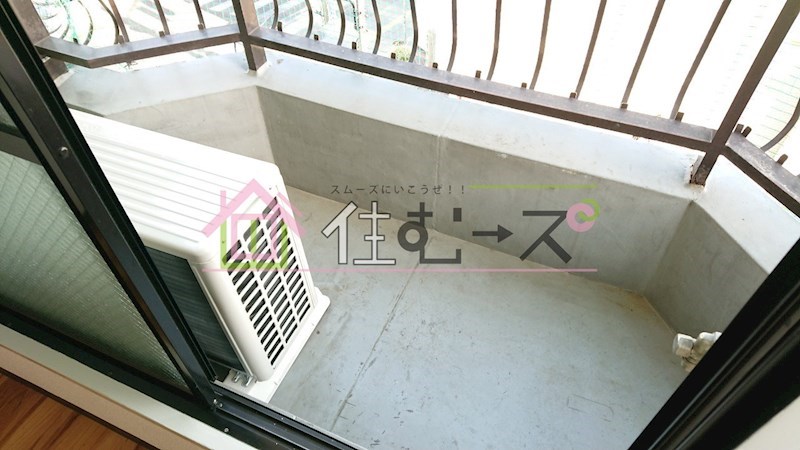 コスモレジデンス玉出 ベランダ