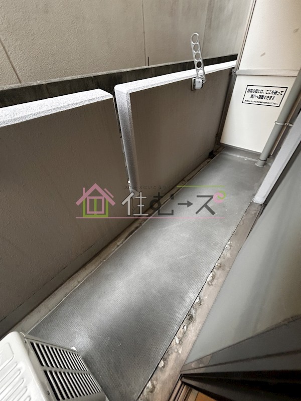 グランメール東淀川 ベランダ