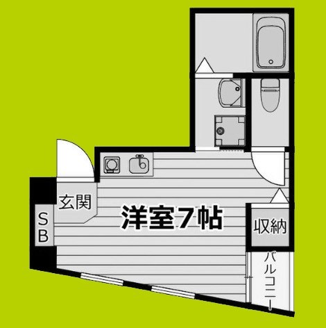 ロマネスク淡路 間取り