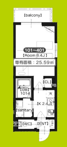 Garden　Maison　内代 間取り