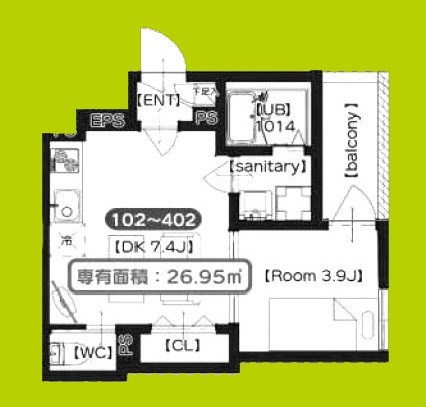 Garden　Maison　内代 間取り