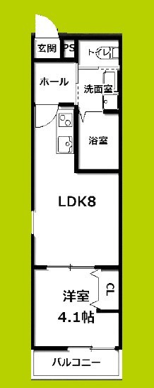 KITASUKEMATU　PLASE　North（仮称） 間取り