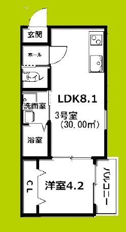 KITASUKEMATU　PLASE　North（仮称） 間取り