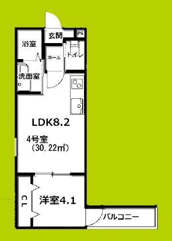 KITASUKEMATU　PLASE　North（仮称） 間取り