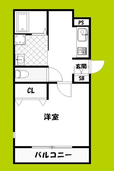 ユウパレス池上町 間取り