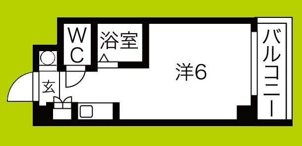 ドミール堺筋本町 間取り