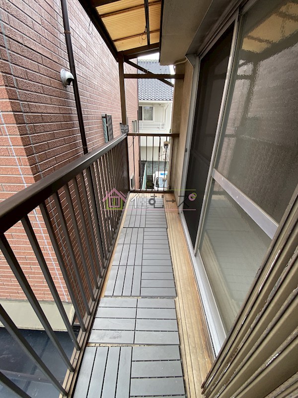 淀川区塚本3丁目貸家 ベランダ