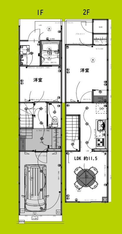 Espacio Tsukamoto 間取り