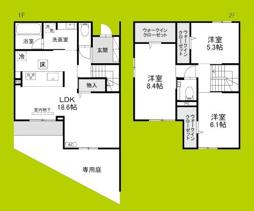 Pittoresuque春日丘 間取り