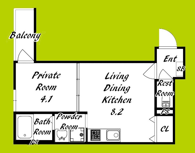 センチュリー昭和町 間取り図