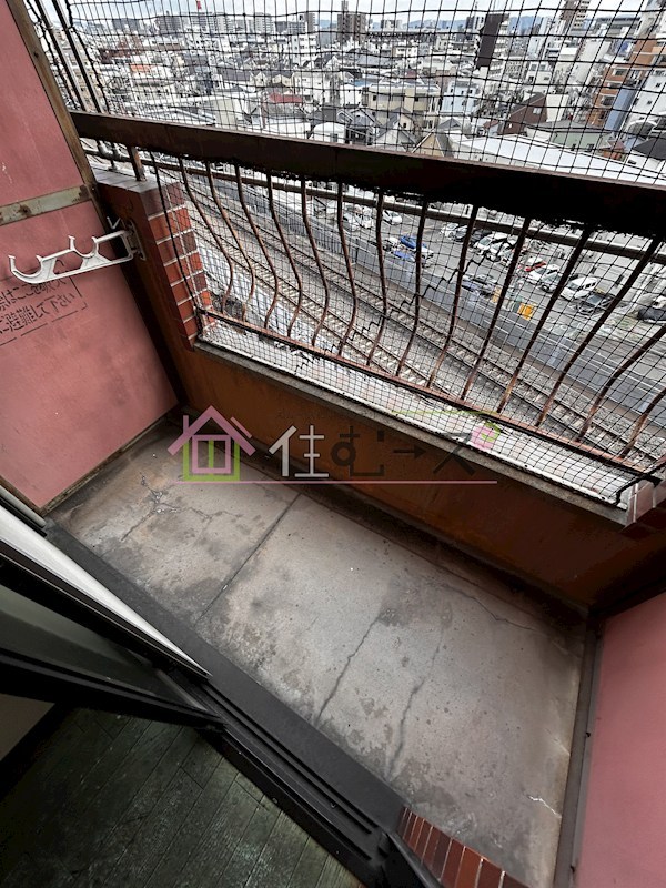 コミューズ新大阪 ベランダ