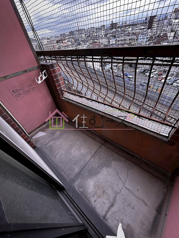 コミューズ新大阪 ベランダ