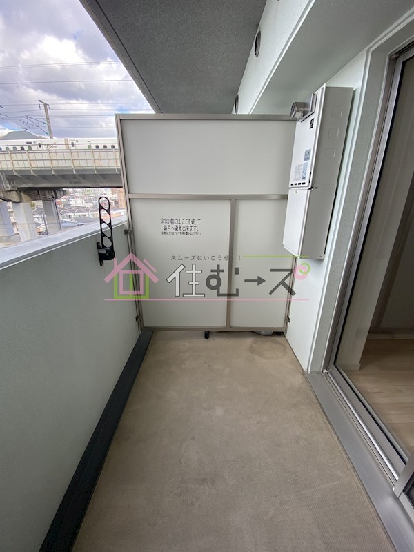 スプランディッドⅡ ベランダ