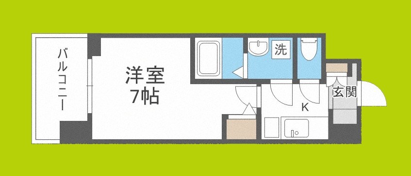 スプランディッドⅡ 間取り