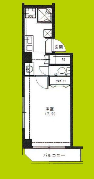 パティオス豊里館 間取り