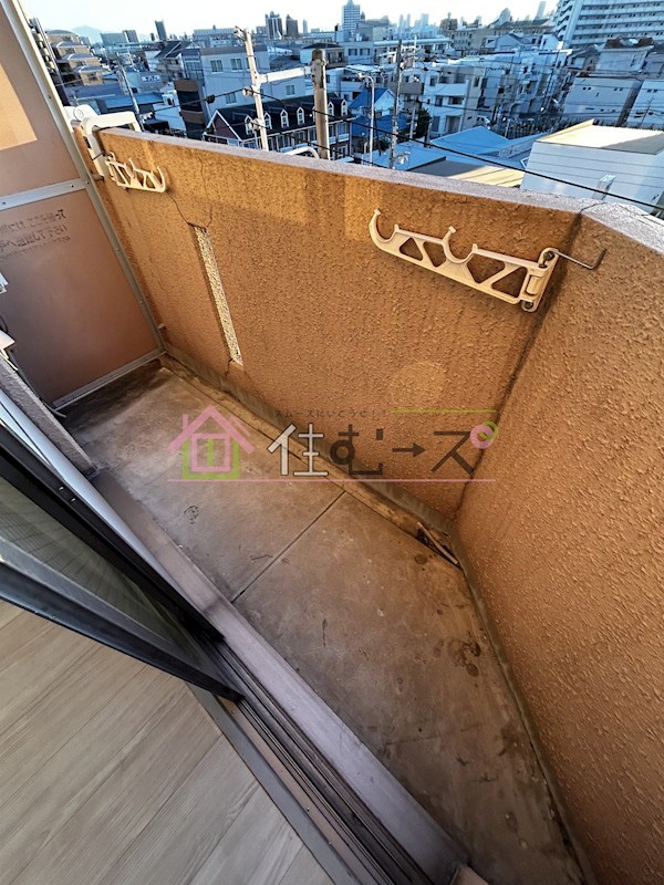 パティオス豊里館 ベランダ