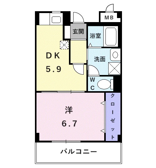 エムズコート 間取り