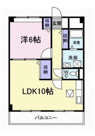 シャルマンヴィラ 間取り
