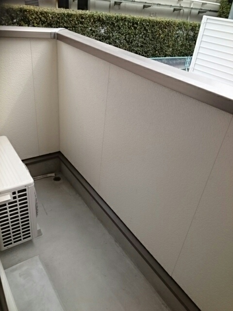 アルビコッコ ベランダ