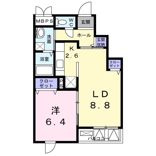 ヴォワ　ラクテ　サウス 間取り